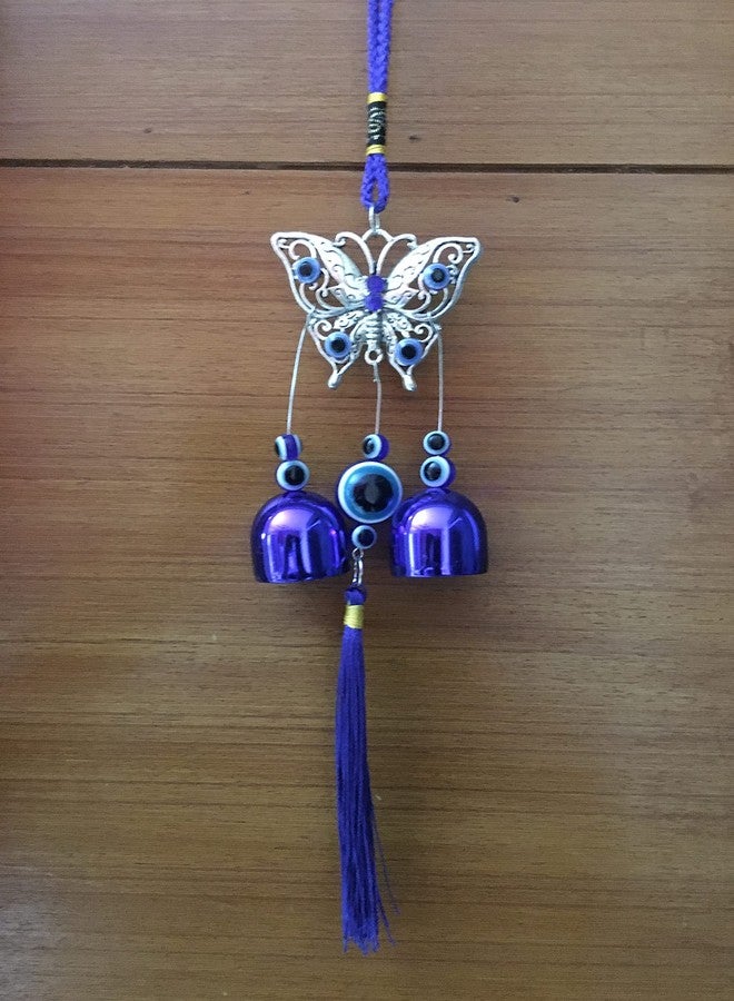 GJ Evil Eyes Hanging for Home Entrance & for Car Decoration, Model Butterfly - Image 2